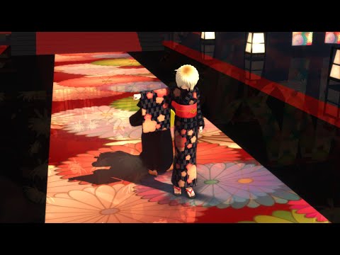 【オリキャラMMD】シュヴァルツ＆モルテ　りんご飴とソーダの海