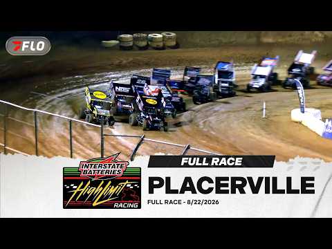 FULL RACE: High Limit Racing at Placerville Speedway 8/22/2026 - dirt track racing video