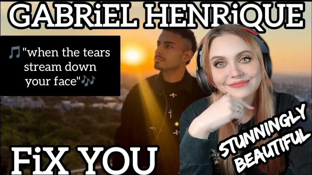 🚨ГАБРИЛЬ ЭНРИК - FiX YOU🚨 РЕАКЦИЯ @GabrielHenriqueMusic