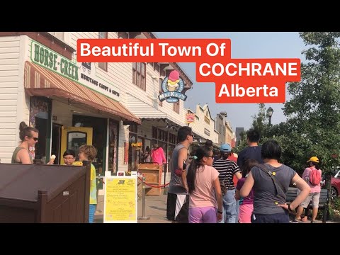 Cochrane, how is the life in a western small town of Alberta, Canada 🇨🇦