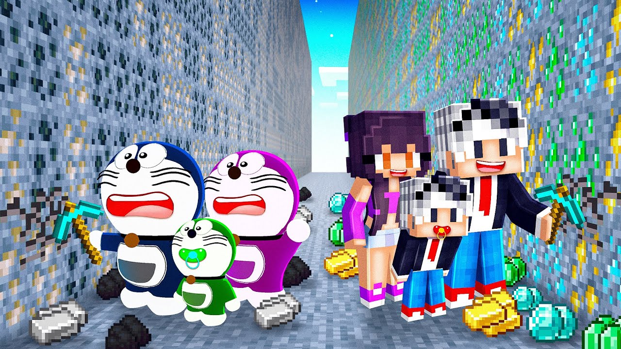 GÜROL AİLE VS TOMBİŞ AİLE MADEN KAPIŞMASI - Minecraft