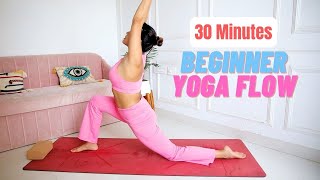 Start Your Yoga Journey: 30-minute Yoga Flow for Beginners | International Yoga Day Special! by Debasree Banerjee 4,470 views 11 months ago 34 minutes