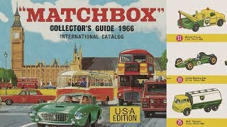 Presentation of all Matchbox models from 1966 diecast car