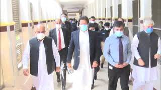PM Imran Khan visits Hayatabad Medical Complex, Peshawar - Corona - 10 April, 2020