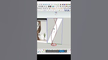 create complex MODEL IN SKETCHUP / sketchup tutorial ADVANCE