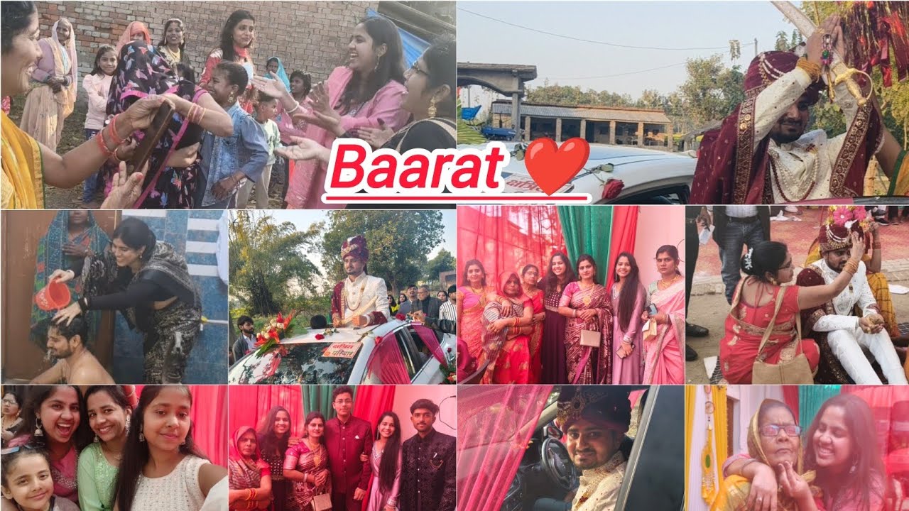 Baraat nikal padi ❤️ ll RUMIT's Wedding ll Wedding series ll Vlog 5 ll Nidhi Singh 