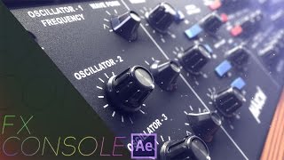 Celebrity |After effects| New Workflow free Plug-in: FX CONSOLE Profile