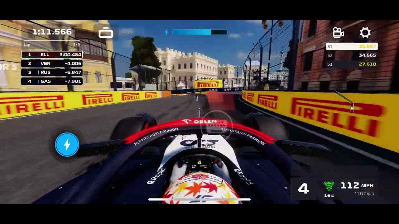 F1 Mobile Racing 2023 Pro League Race Highlights Azerbaijan Grand Prix Alphatauri AT04
