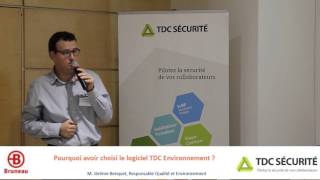 Bruneau pourquoi avoir choisi le logiciel tdc environnement screenshot 4