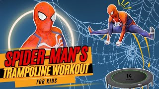 Spider Man's Trampoline Workout for Kids | 30-MIN.