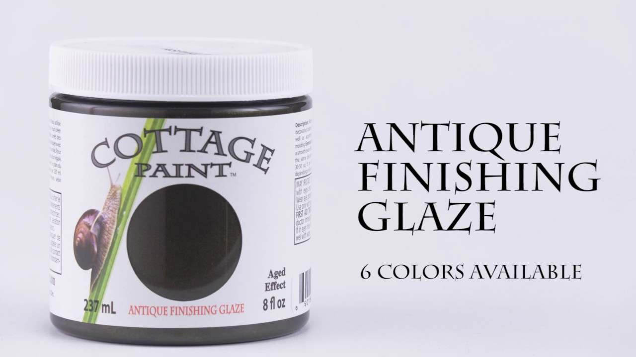 Cottage Paint   Adding a Antiquing wash to furniture - Glaze and powder