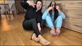 Best Friends Talk Black Vs Nylons With Nora Tights