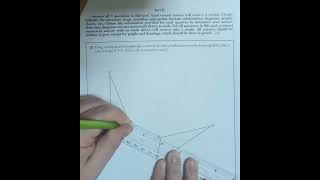 Construct a line of reflection NYS Geometry Regents January 2017