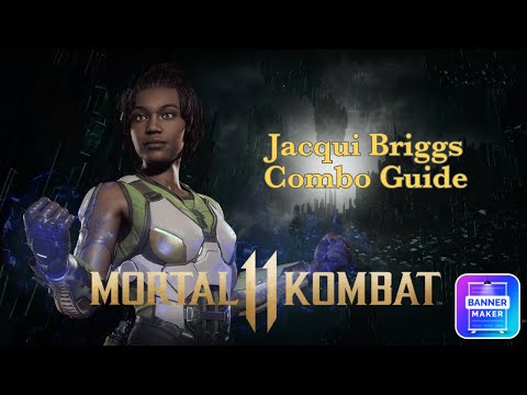 Mortal Kombat 11 - Jacqui Briggs Combo Guide (Bionic Bounce, Enhanced Air Blast, Grenade Launcher)