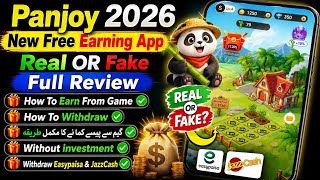 Panjoy Game Withdraw Proof | Real OR Fake Earning Game 2026 | Play Game Earn Points | Full Review
