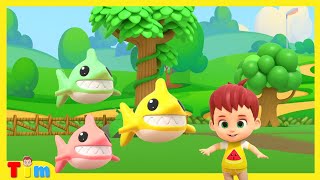 Baby Shark Doo Doo Doo + Magical Surprise Eggs | Nursery Rhymes & Kids Songs | Tune Time with Tim