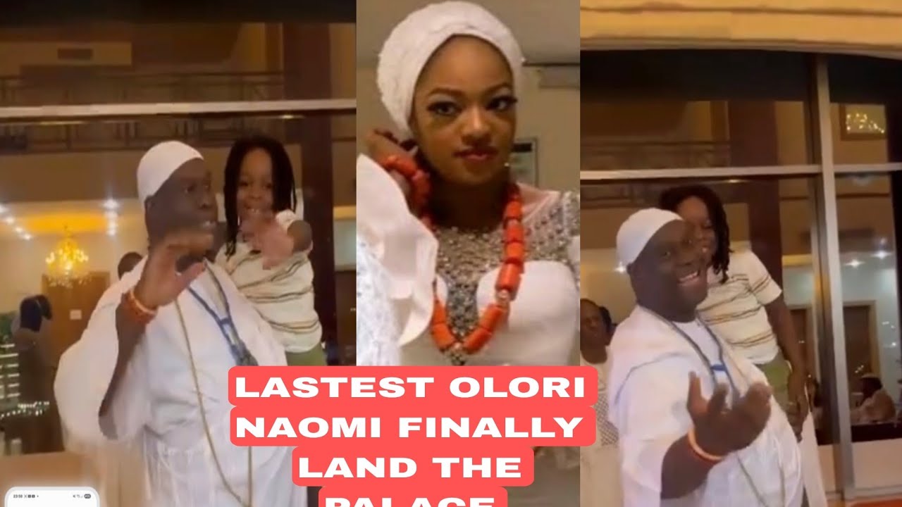 ПОСМОТРИТЕ, КАК УНИ ИЗ ИФЕ ИГРАЕТ С СЫНОМ ВО ДВОРЦЕ ПРИНЦА ТЕЙДА КОРОЛЕВЫ НАОМИ СМЕЕТСЯ.