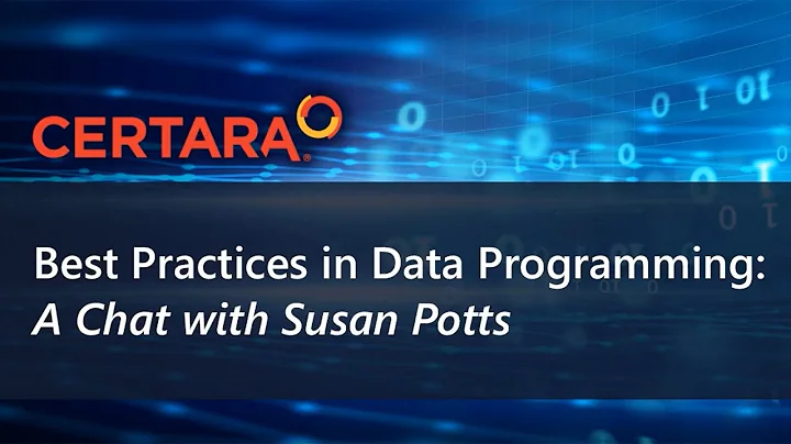 Best Practices in Data Programming: A Chat with Susan Potts