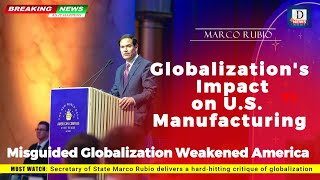 Watch Secretary Marco Rubios Powerful Speech Chinas Strategy Isnt Profitits Global Dominance