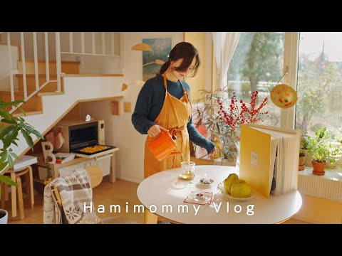 Slow Life in Country Houseㅣmorning cleaning, baking, organizing photo, bonfireㅣvisiting my ex-house🏡