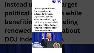 DOJ Independence Debate 🇺🇸