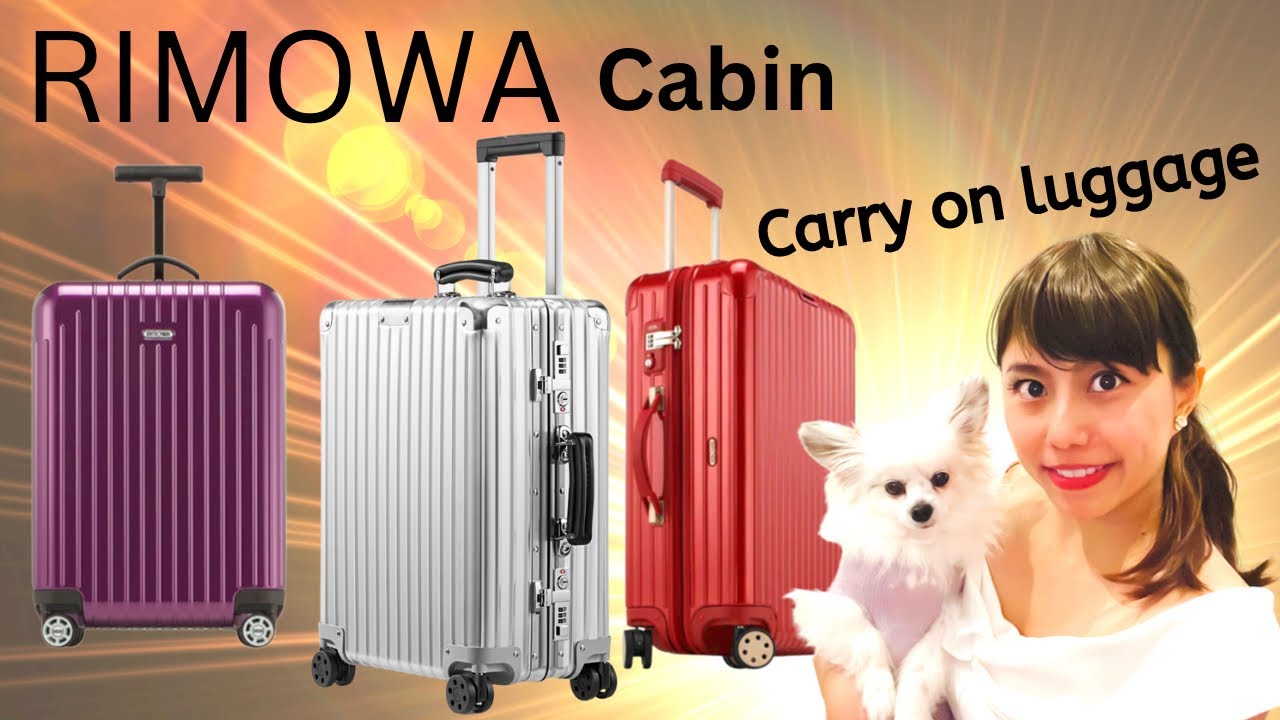 Rimowa: The Difference Between The Classic Cabin & The Original Cabin -  BAGAHOLICBOY