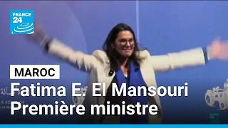 Fatima Ezzahra El Mansouri Devient La Première Femme Première Ministre Du Maroc France 24