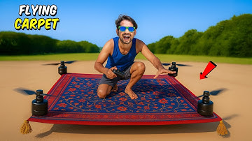 I Made Aladdin Flying Carpet - 100% Real 🤯 