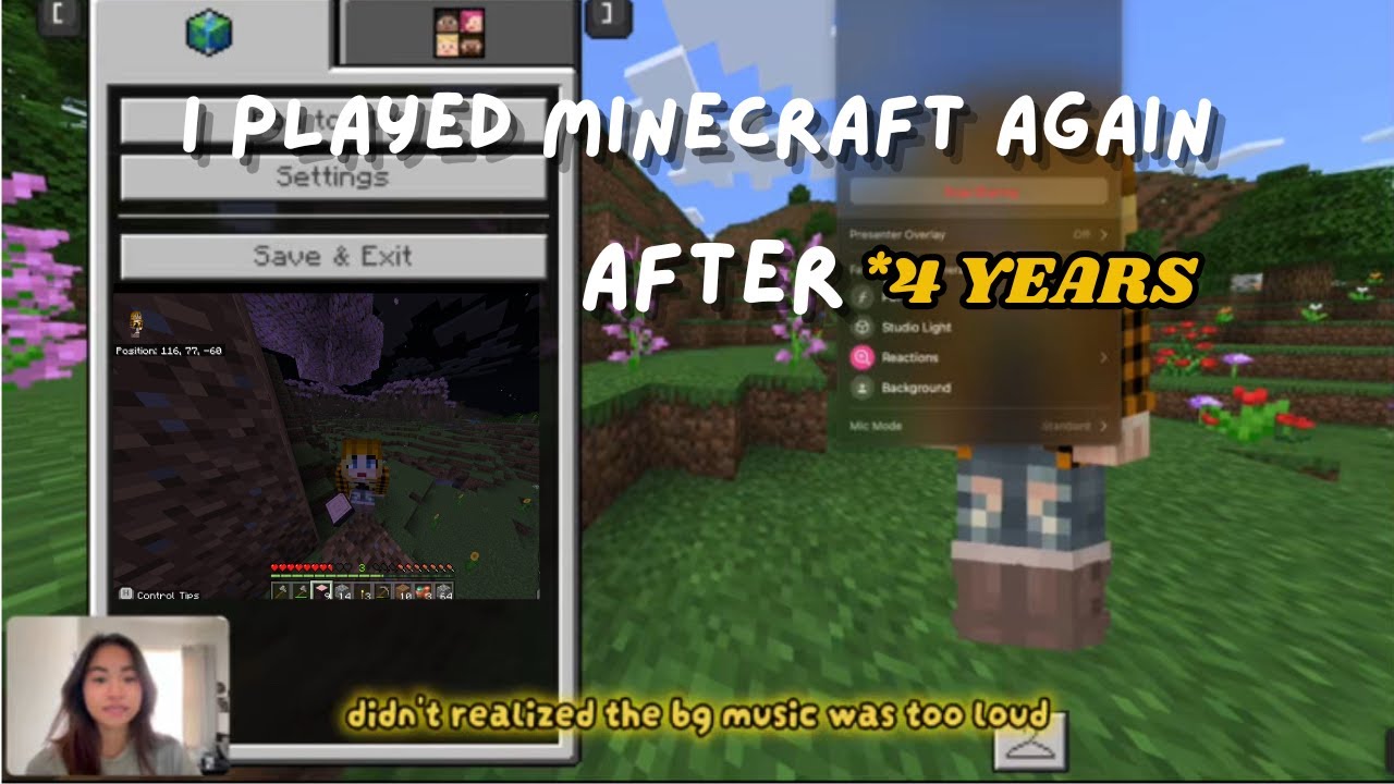 Playing Minecraft AGAIN after 4 YEARS - YouTube