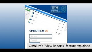 Omnium Lite v6 - View Reports