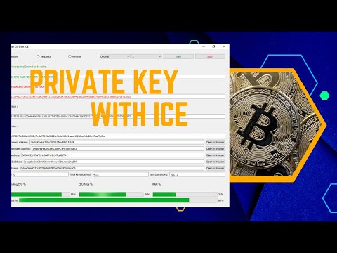 How To Find The Bitcoin Private Key With ICE