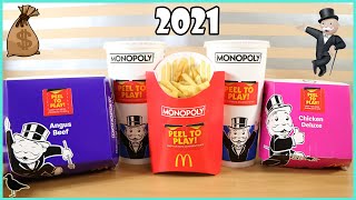 Australian McDonald's Monopoly 2021 Sticker Peeling + Ticket Scanning | Birdew Reviews screenshot 4