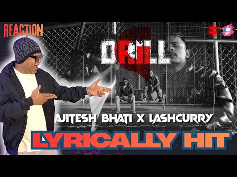 G Drill | Ajitesh Bhati ft. Lashcurry | Reaction Video by Wazir Reaction