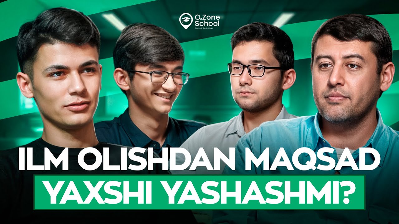 Ilm olish — faqat pul topish uchunmi?” | O‘quvchi gapirsin #1