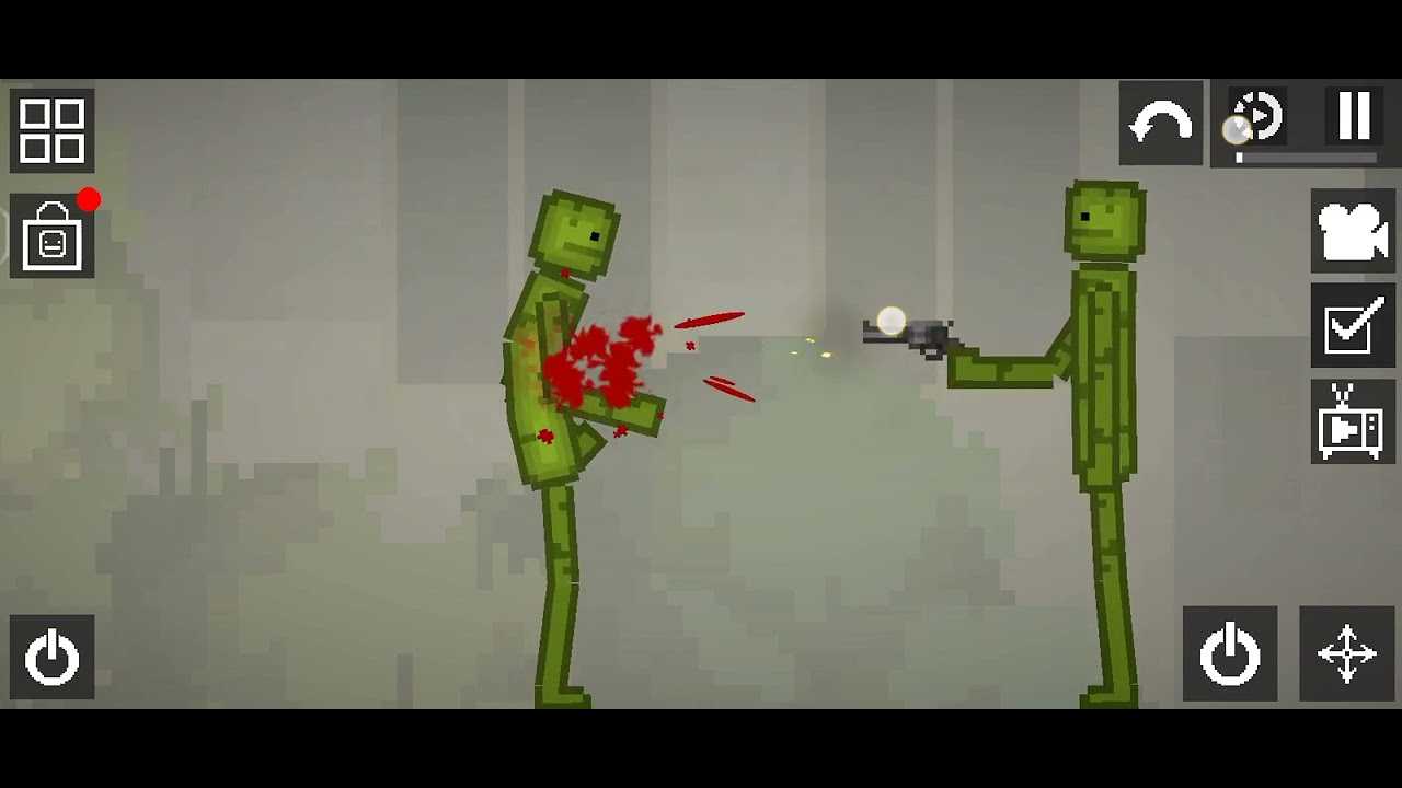 My say melon: don't shoot me melongrund: let's try gun:bang melon ow no bro bang bang