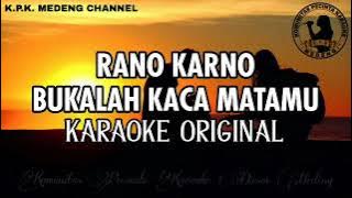 Rano Karno - Bukalah Kaca Matamu Karaoke Original