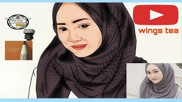 Tutorial Vector × Vexel di Android - | Autodesk Sketchbook+picsay pro.