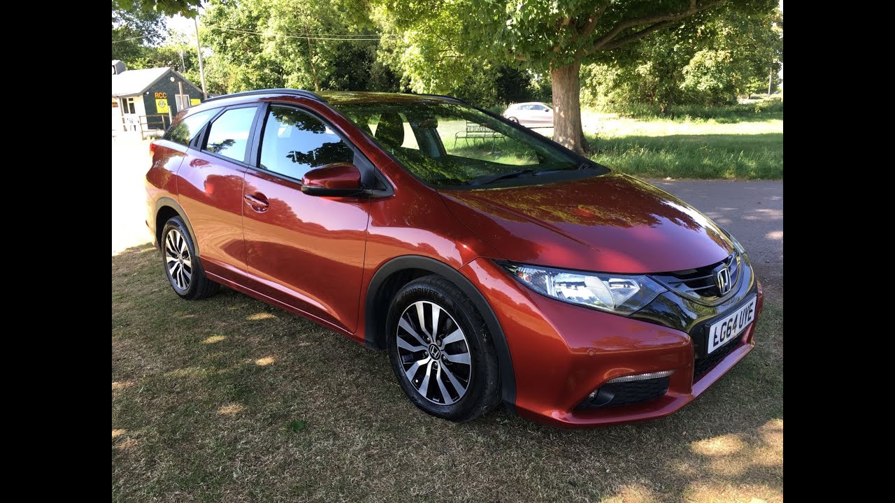 Lg64uye Honda Civic 1 6 I Dtec Se Plus Tourer 5dr Dab Premium Audio Youtube