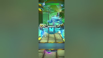 Crash Bandicoot: On the Run! Frosty Tiny Tiger Defeated! Jewel 188