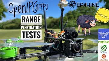 OpenIPC APFPV Range Flight and Penetration Test 