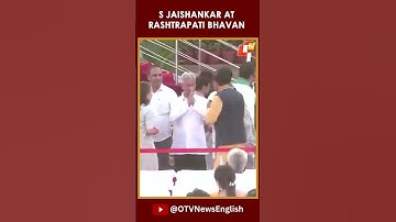 BJP Leader Dr S Jaishankar Present At The Rashtrapati Bhavan Ahead Of Modi’s Swearing In Ceremony