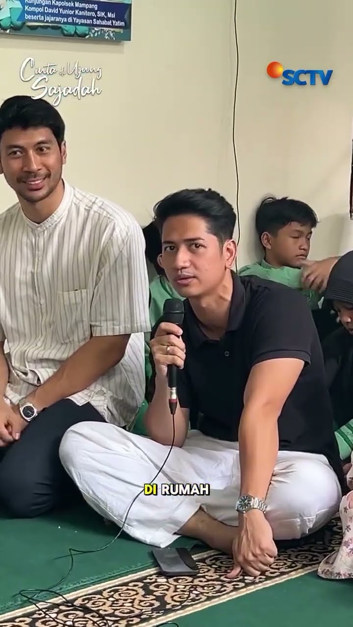 Santunan SCTV Cinta Anak Yatim bersama Pemain Cinta Di Ujung Sajadah #shorts