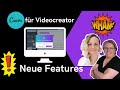 Neue Feature bei Canva für Videocreator