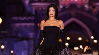 Kylie Jenner shines in Schiaparelli at Paris Fashion Week