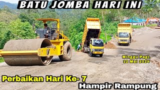 Batu Jomba Hari ini❗Driver Truk Beradu Nasib Perbaikan Jalan Hampir Rampung by PENGUKUR JALANAN 8,408 views 8 days ago 24 minutes