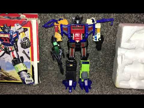 Transformers G1 Japanese exclusive sixbuilder. Combiner