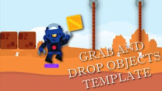 HOW TO GRAB AND DROP OBJECTS WITH LINKS GDEVELOP TEMPLATE screenshot 1
