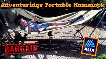 Bargain Aldi Adventuridge Portable Hammock
