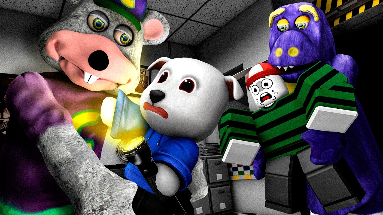 NOS ENFRENTAMOS a los NUEVOS ANIMATRONICOS de CHUCK E CHEESE 😨🧀 | Night Shift At Chuck E Cheese 2