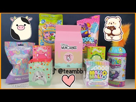 PLUSHIE UNBOXING!🐻Soft and Squishy plush mystery toys in blind boxes